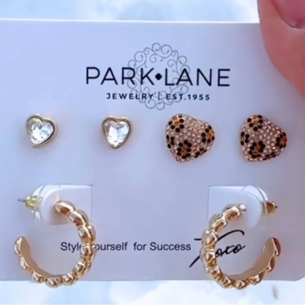 Park Lane Fierce heart Earring Set - Picture 3 of 13